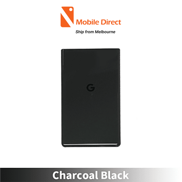 Google Pixel 6A Compatible Back Cover [Charcoal Black]