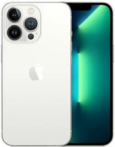 iPhone 13 Pro Used Phone 256GB Silver A Bat 90%above