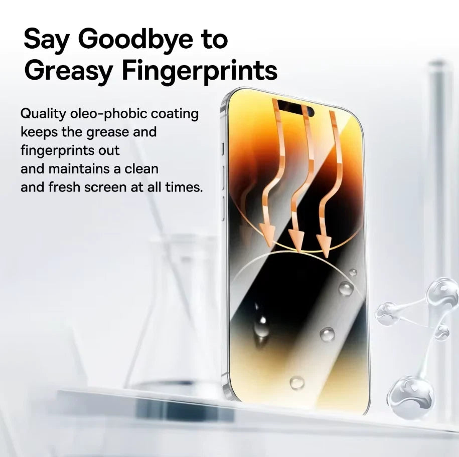G15 Dust Free Full Cover Tempered Glass - iP13 Pro Max