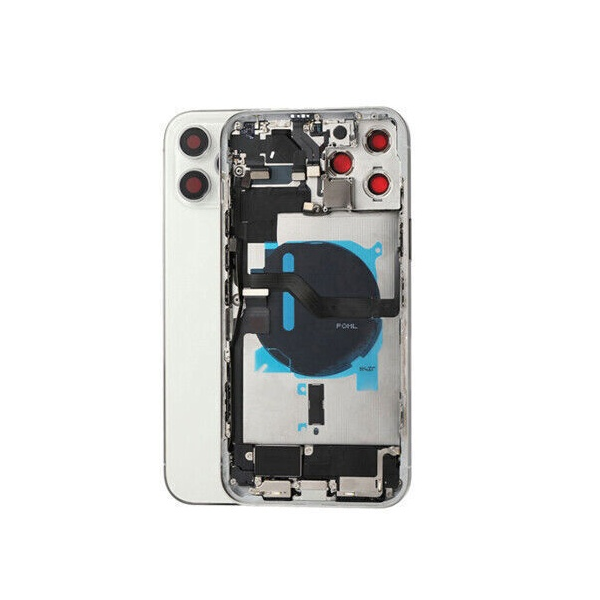 iPhone 12 Pro Max Oem Compatible Housing with Full Parts - White