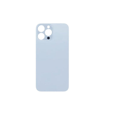 iPhone 13 Pro Max Compatible Back Glass Aftermarket - Pacific Blue (Big Hole)