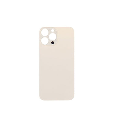 iPhone 13 Pro Max Compatible Back Glass Super High Quality - Gold (Big Hole)