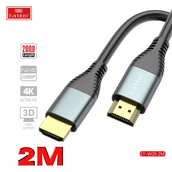 EARLDOM ET-W25 4K HDMI CABLE 2M