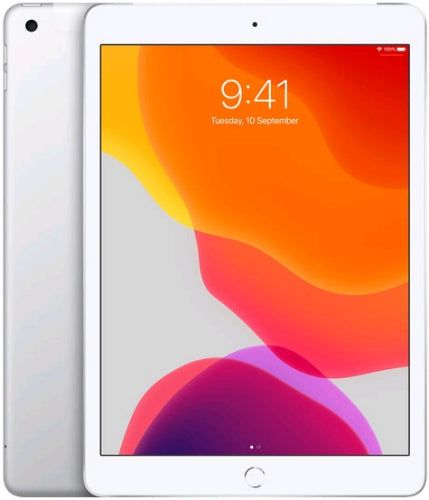 Used iPad 10.2-inch (2019) 7th Gen  32GB Celluar- Silver Grade A