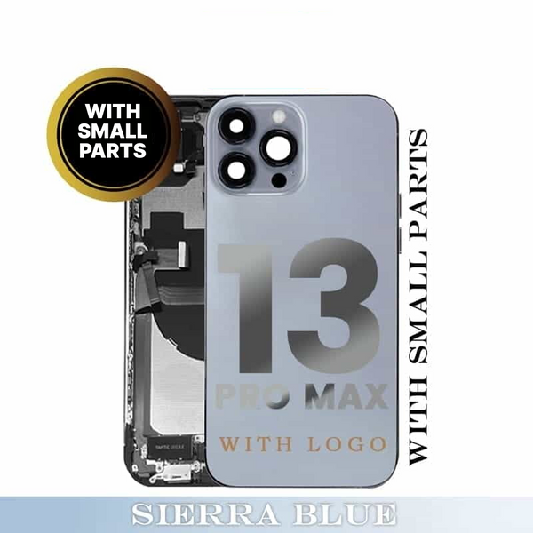 iPhone 13 Pro Max Back Housing With Small Parts - Sierra Blue