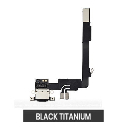 iPhone 16 Pro Max Charging Port Black Titanium Original New (Not from official)