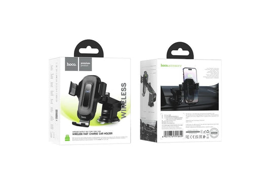 HW3 Wise automatic induction wireless fast Car Phone Holder wholesale mobile accessory