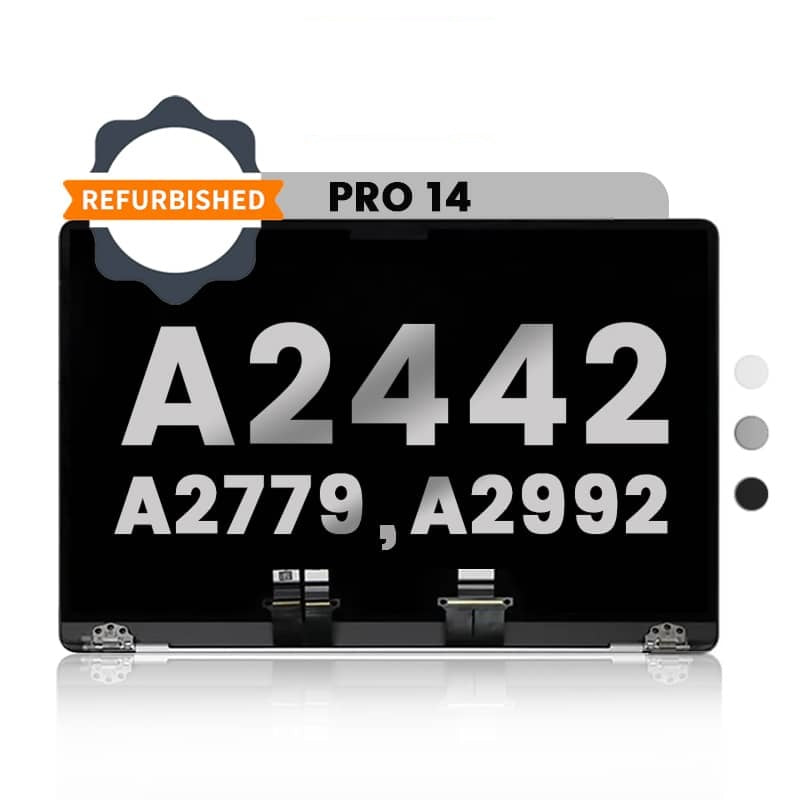 Macbook PRO 14" A2992 Complete Screen Replacement - Space Black