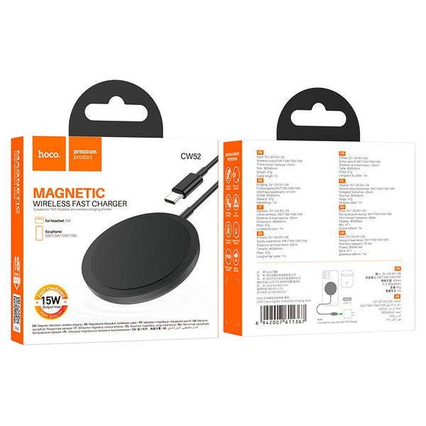 CW52 Enjoy magnetic wireless fast charging