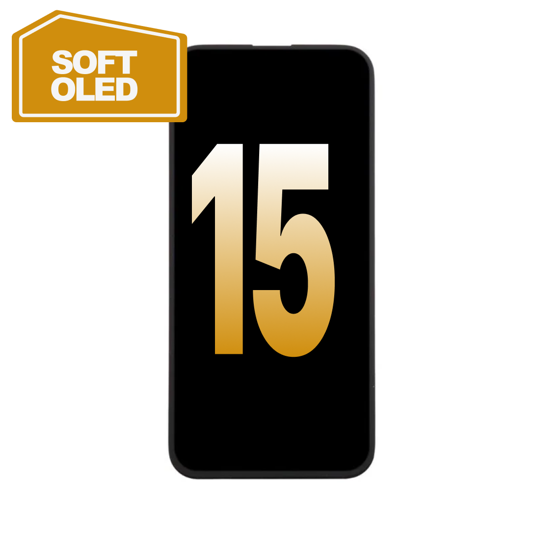 iPhone 15 Soft OLED Aftermarket Screen Replacement screen assembly replacement part