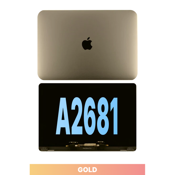 Macbook Air A2681 Complete Screen Replacement - Gold