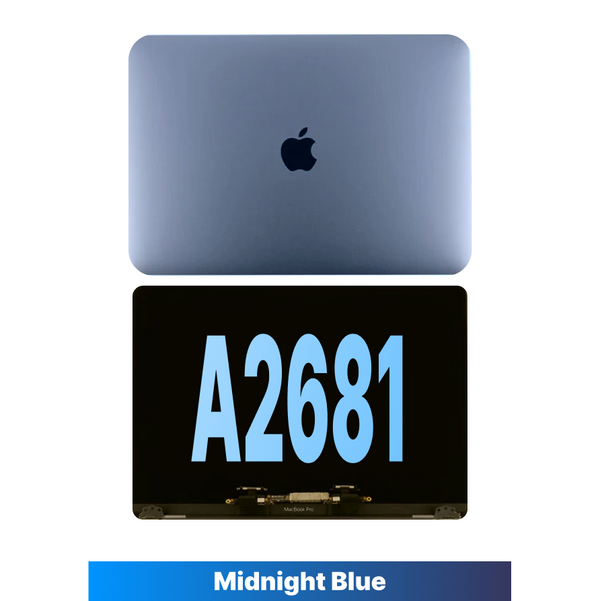 Macbook Air A2681 Complete Screen Replacement - Midnight Blue