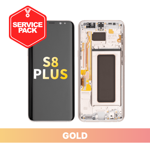 Samsung Galaxy S8 PLus Service Pack Screen - Gold