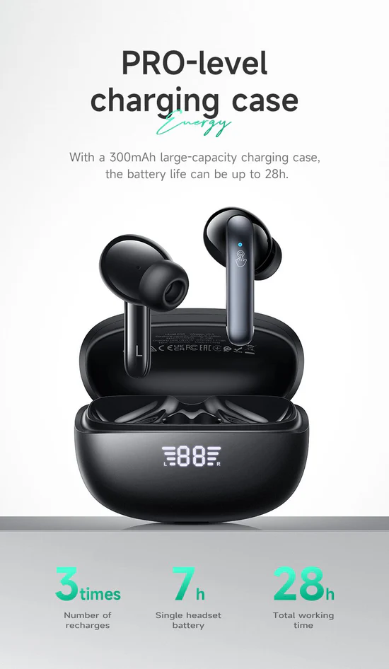 HOCO EQ5 Energy true wireless ANC+ENC noise reduction BT headset