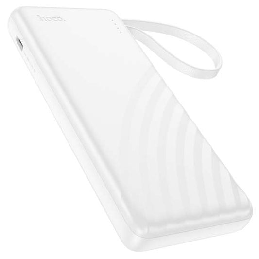 Hoco J129 Nature power bank with cable(USB-C)(5000mAh) White