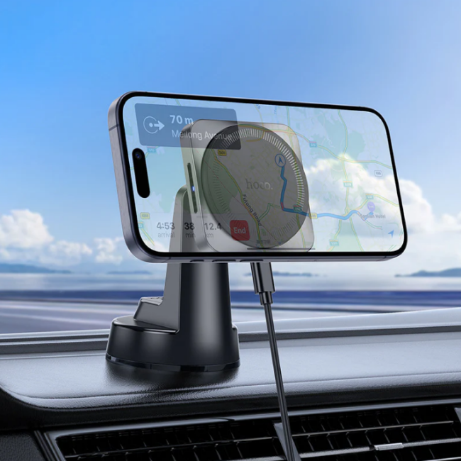 HOCO HW16 Car Wireless Charging Holder Car Phone Holder wholesale mobile accessory