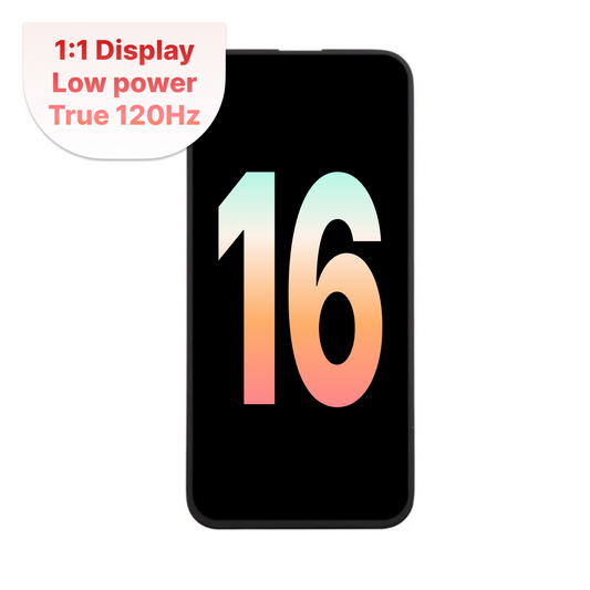 HX iPhone 16 Soft Oled Aftermarket Assembly