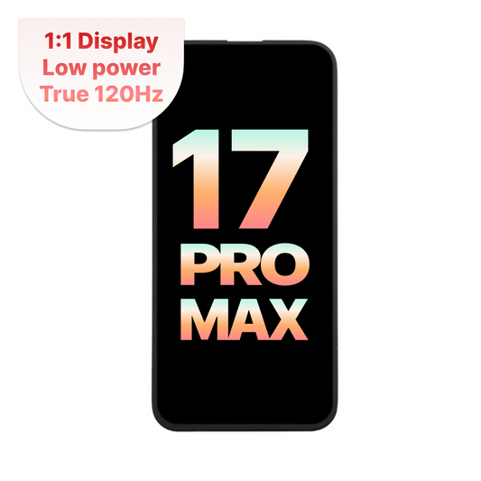 HX iPhone 17 Pro Max Soft Oled Aftermarket Assembly