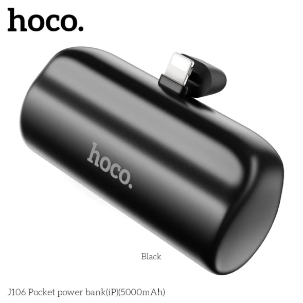 Hoco J115 Fast Smart Charging Power Bank 5000mAh - Black