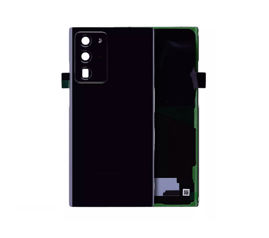 Samsung Galaxy Note 20 Ultra Back Glass with Adhesive - Mystic Black