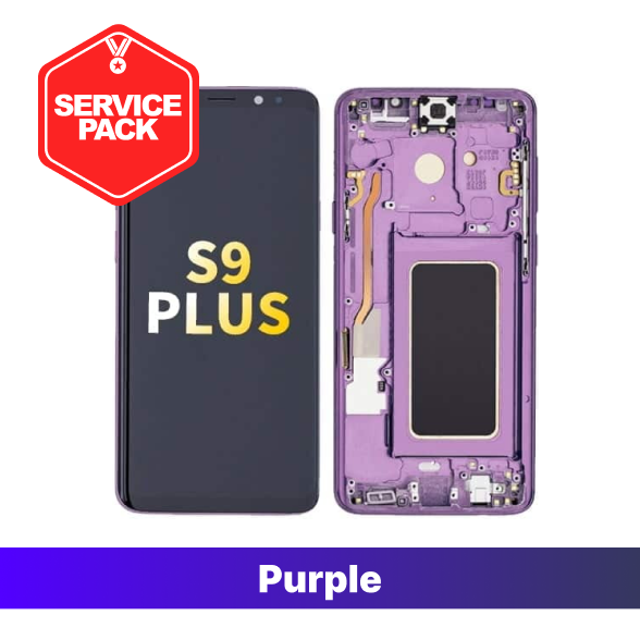 Samsung Galaxy S9 Plus Screen Service Pack - Purple