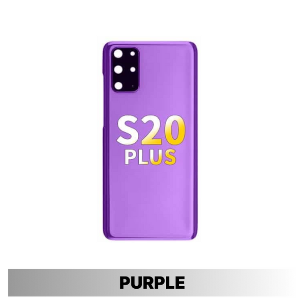 Samsung S20 Plus Back Glass with Adhesive -Purple