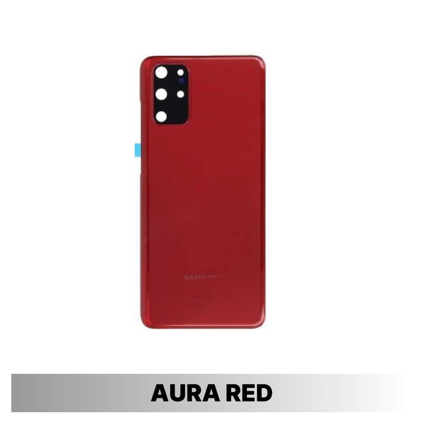 Samsung S20 Plus Back Glass with Adhesive - Aura Red