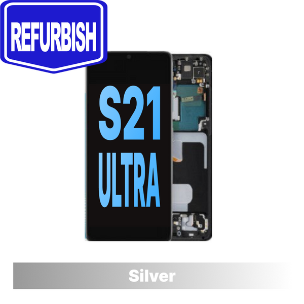 Samsung Galaxy S21 Ultra Refurbished Screen - Phantom Silver