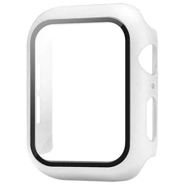 Apple Watch 44mm Cover with Screen Protector - White