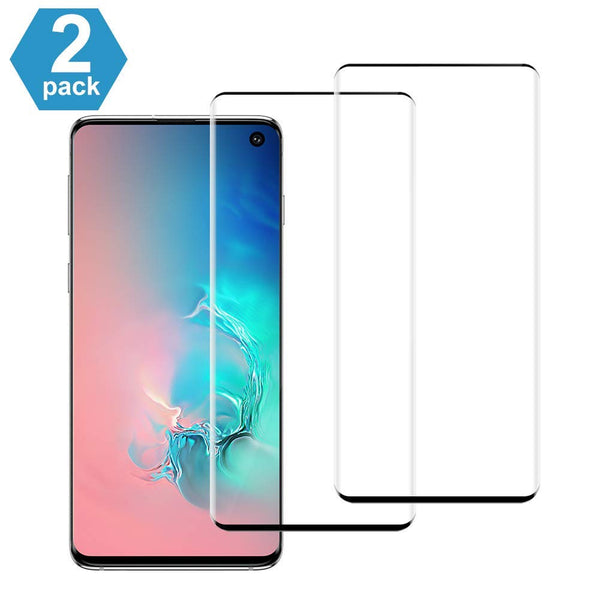 Tempered Glass For Samsung Galaxy S10 - 2 Pack