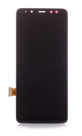 Samsung A8-2018 COMPATIBLE OEM Refurbished Oled BLACK