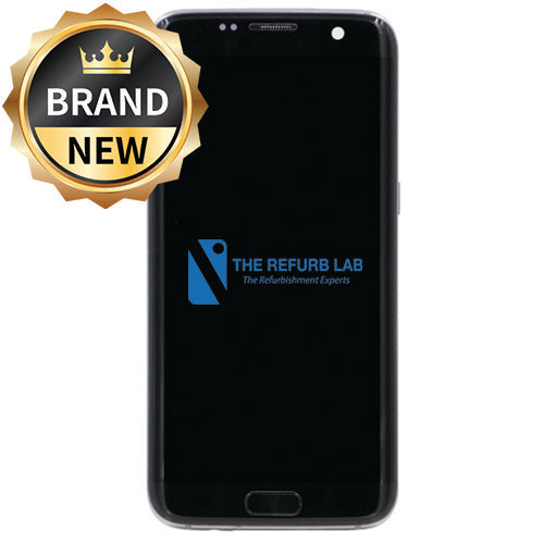Samsung Galaxy S7 Edge G935F Genuine Original Service Pack Amoled Assembly - Black