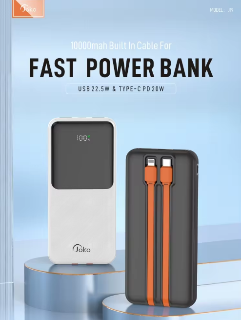 Pavareal G09 Power Bank 10000mAh - White