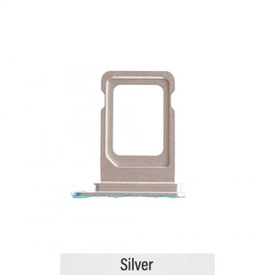 SIM Card Tray for iPhone 11 Pro/11 Pro Max-OEM-Silver