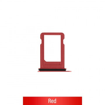 SIM Card Tray for iPhone XR-OEM-Red