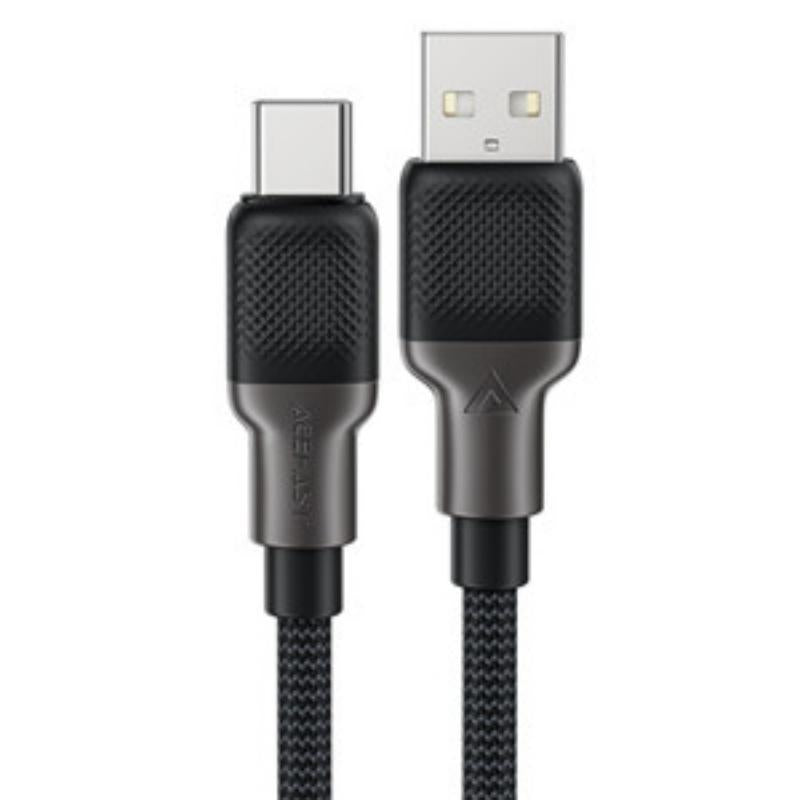 C10-04 USB-A to USB-C silicone braid charging data cable