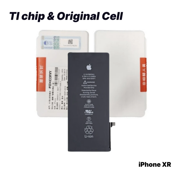 iPhone XR Battery Super High Quality - TI chip & Original Cell