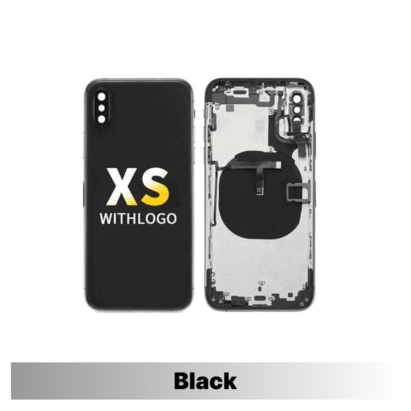 iPhone XS Oem Compatible Housing with Full Parts - Black