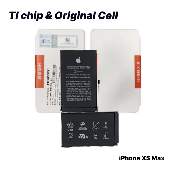 iPhone XS MAX Battery Super High Quality - TI chip & Original Cell