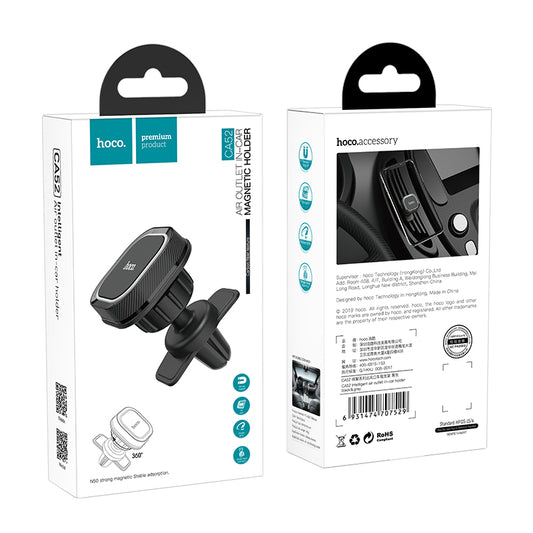 HOCO CA52 Intelligent Air Outlet Magnetic Mount Car Holder