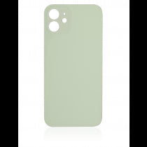 iPhone 12 Compatible Back Glass - Green (Big Hole)