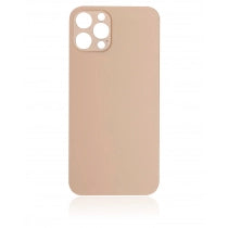 iPhone 12 Pro - Compatible Back Glass - Gold (Big Hole)