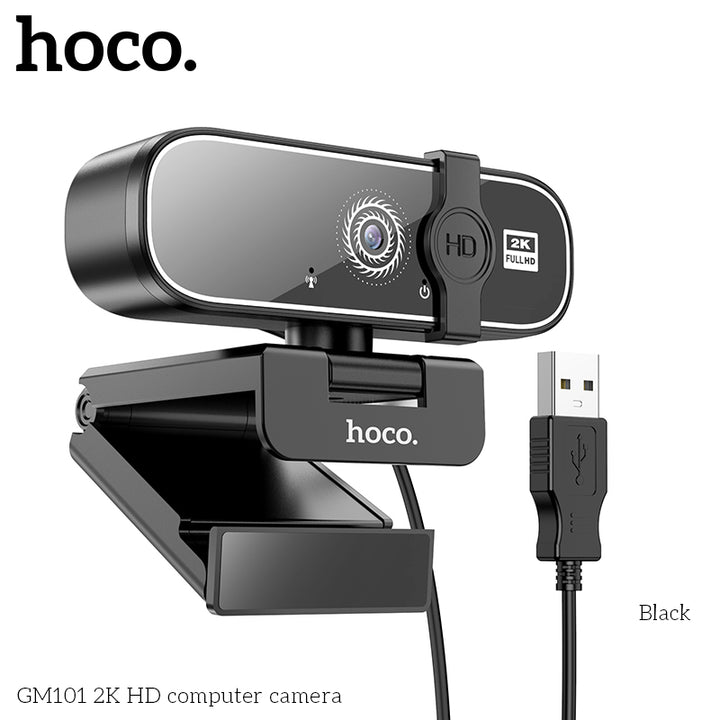 Hoco Computer Camera HOCO GM101 2K HD computer camera – mobiledirectau