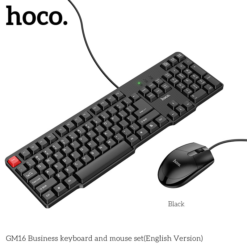 Hoco GM16 Business keyboard and mouse set – mobiledirectau