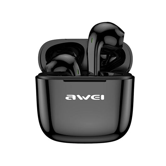 Awei T26 True Wireless Sport Earbuds with Charging case - Black