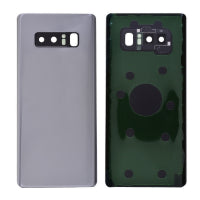 Samsung Galaxy Note 8 Compatible Back Cover with Adhesive - Silver