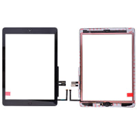 iPad 6 Digitizer with Home Button Flex Black (High Quality)