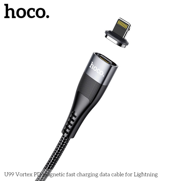 HOCO U99 Vortex PD magnetic fast charging data cable for Lightning(L=1.2M)