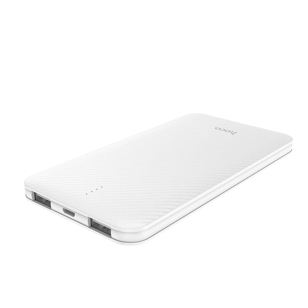 HOCO B37-5000 Portable Slim Power Bank (5000mAh) - White