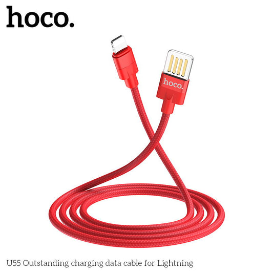 U55 Outstanding charging data cable for Type-C - Red